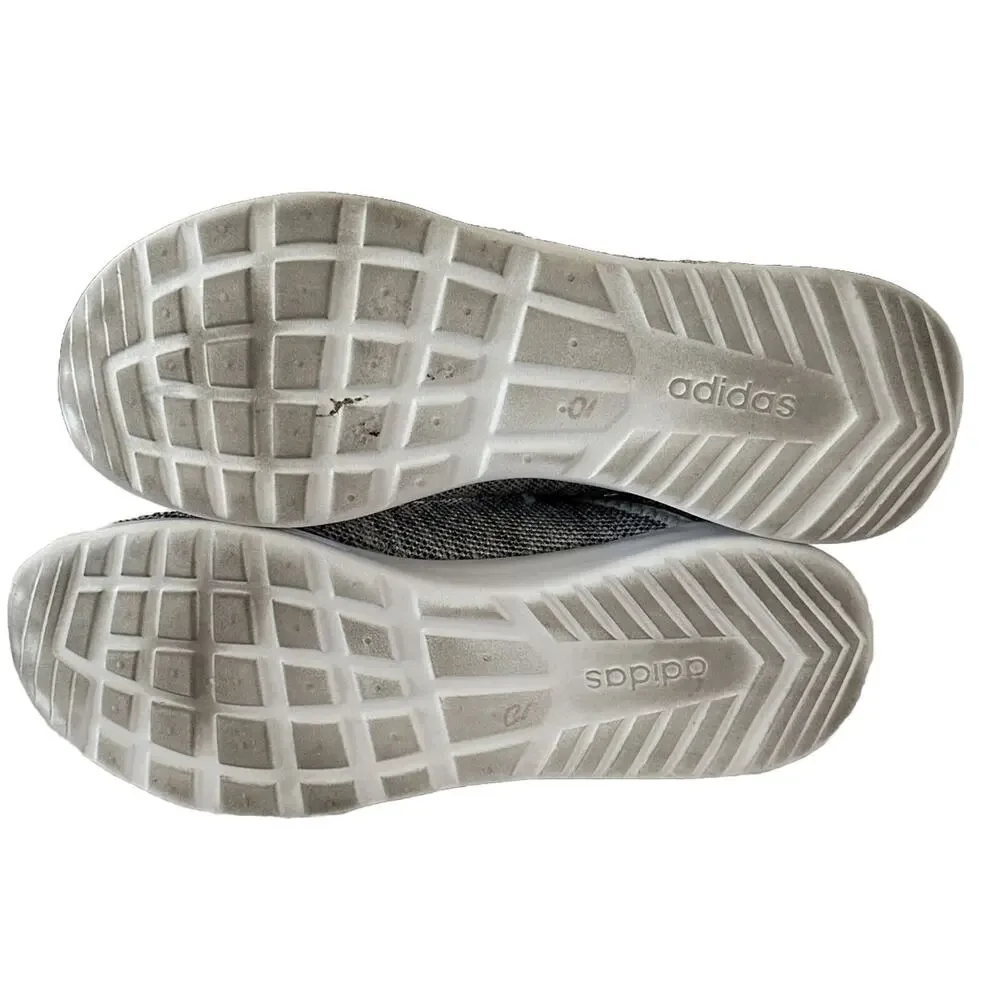 adidas Cloudfoam Pure Cloud White Grey  sneakers‎ athletic shoes size 9 DB0695